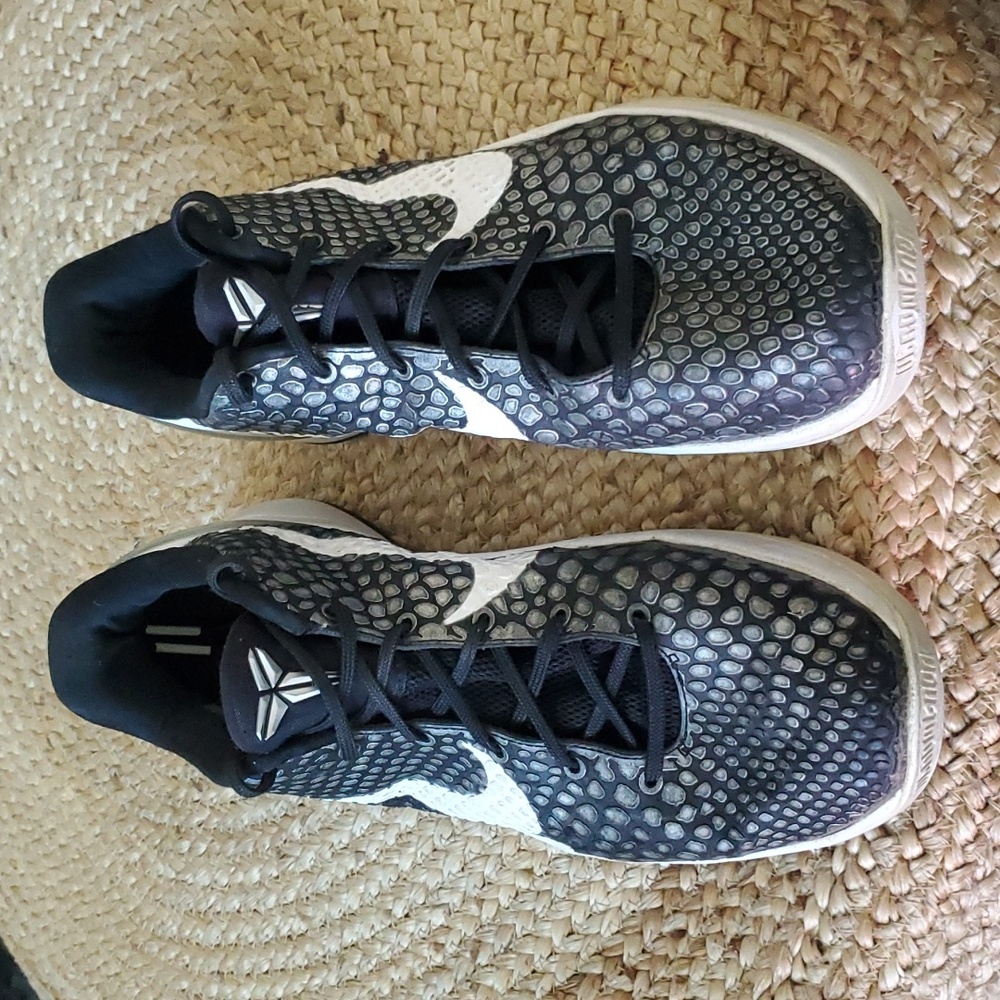 Nike Kobe 6 TB Zoom Venomenon Black Shoes Sneakers Size 10.5